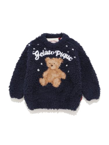 [ジェラート ピケ] 【HOLIDAY】【BABY】ジェラートスノーベアジャガードプルオーバー PBNT255449 ユニセックスベビー NVY 80 1