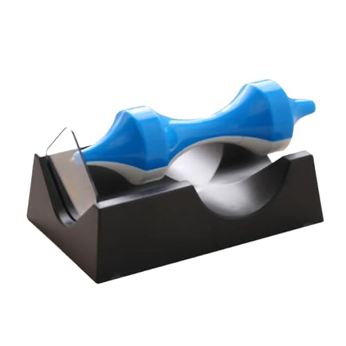 シャンディニー ジャイロスコープ おもちゃ 磁力 回転トイ インテリア 雑貨 大人向け 気分転換 ブルー×ホワイト 1