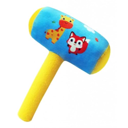 mophrati ぬいぐるみハンマーおもちゃ 8cm 綿入り 柔らかい 漫画の動物で作られ 赤ちゃんの喜びの特徴・詳細 画像