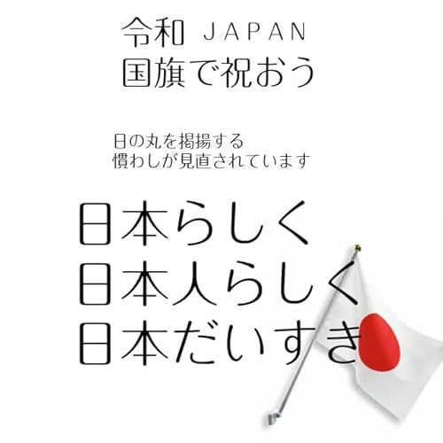 国旗 日本の旗 日の丸 国旗セット 強力マグネット付き 屋内 マンション設置 コンパクト Ｓサイズ 祝日 日の丸の特徴・詳細 画像