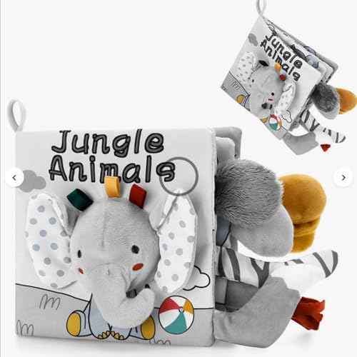 布絵本 動物 ソフトブック 仕掛け絵本 布えほん ピーピーの音が出てくる 指遊び 柔らかい から 知育玩具 おもちゃ 新生児 0歳 6ヵ月 1歳 赤ちゃん えほん 子供 子ども こども ベビー キッズ おしゃれ かわいい ギフト 贈り物 プレゼント ラッピング 出産祝い 1