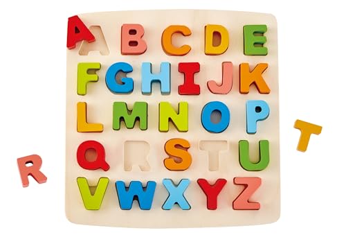 Hape(ハペ) アルファベットパズル E1551A 3歳~の外観・全体像 画像