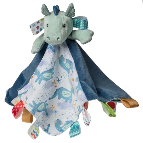 Taggies ぬいぐるみ ラブリー セキュリティブランケット 感覚タグ付き 13 x 13インチ ドラックス ドラゴンの特徴・詳細 画像