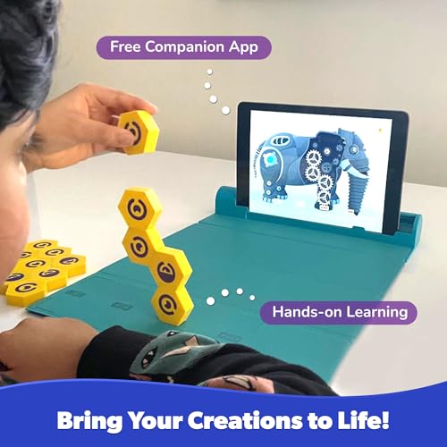 Playshifu 知育玩具 Plugo Link プルゴリンク Plugoシリーズ AR塔載磁石 STEAM 専用アプリ 磁石ブロックパズル 日本語対応 Shifu019【国内正規品】の特徴・詳細 画像