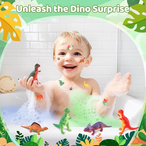 Bath Bombs for Kids with Surprise Toys Inside - XXL Dinosaur Toys Bath Bomb Gift, Gentle and Kids Safe Spa Bath Fizz Balls Kit.Christmas or Birthday Gift for Girls and Boysの特徴・詳細 画像