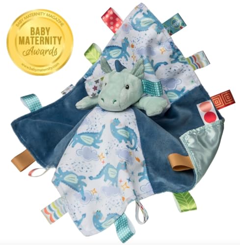 Taggies ぬいぐるみ ラブリー セキュリティブランケット 感覚タグ付き 13 x 13インチ ドラックス ドラゴンの特徴・詳細 画像