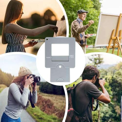 ビューキャッチャー、スライド機構付きビューキャッチャー | アーティスト、写真家、自然愛好家、若い探検家、アウトドアアドベンチャー、裏庭探検博物館のための絵画ビューファインダーの特徴・詳細 画像