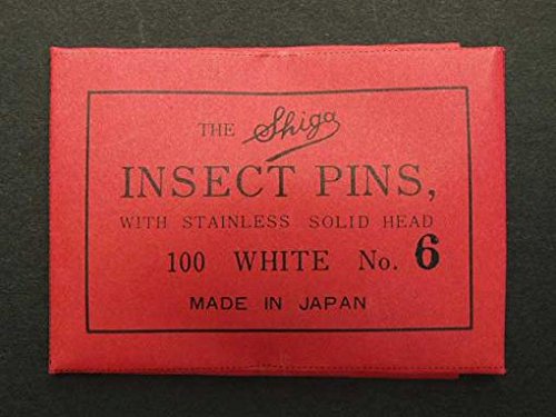 有頭 志賀昆虫針 (6号) 1