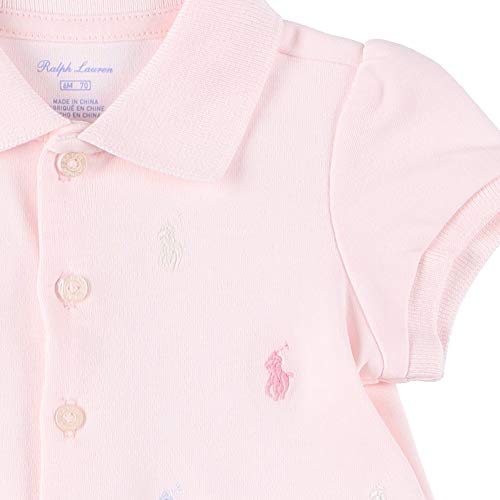 Polo Ralph Lauren Ruffled Polo Dress & Bloomer 【310-676237-003】BSR［半袖 ワンピース BG］(サイズ：24m、カラー：DELICATE PINK) [並行輸入品]の詳細・まとめ 画像