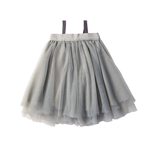 [MARLMARL] チュチュ tutu 2 suzu 出産祝い ギフト ベビー服 ワンピース キッズ服 チュールスカート グレー色スカート 1