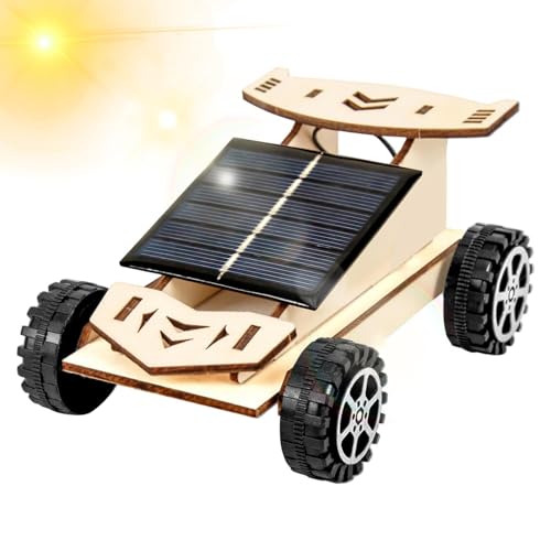 ソーラーカー キット - 手作り教育科学工作 | ソーラーソーラーシステムキットシステムキット - ご家庭でのクラフト 屋外での遊び 学校の授業やクラブ活動 誕生日会 休日のパーティー 様々なアクティビティやイベントにぴったりな男の子向けの知育 1