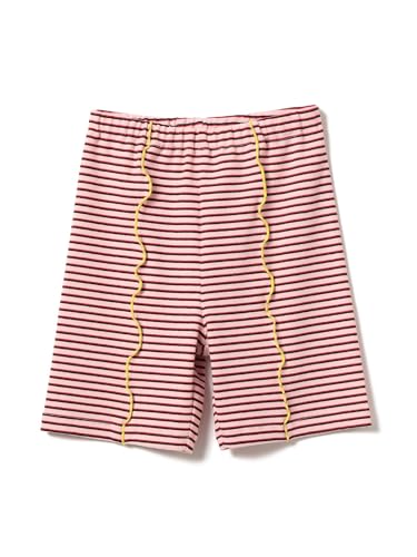 [ビームスミニ] ショーツ 【WEB限定】 ハーフ レギンス パンツ 2026 (80～130cm) キッズ PINK_BORDER 90 1
