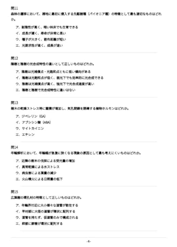 【樹木医】試験対策問題集800問 解答解説付き 学習教材の特徴・詳細 画像
