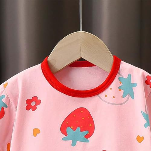 [Shopyruder] ベビー服 女の子 人気 70 80 90 ブランド 夏 セットアップ キッズ 子供服 ショートパンツ プレゼント 赤ちゃん服 ノースリーブ セパレート 夏服 おしゃれ 無地 可愛い 普段着 フリル 韓国風 通園 通学 2点セット(E-レッド,90)の特徴・詳細 画像