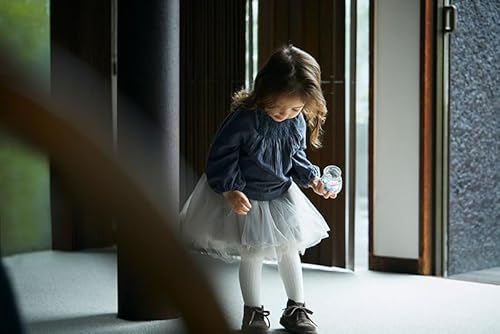 [MARLMARL] チュチュ tutu 2 suzu 出産祝い ギフト ベビー服 ワンピース キッズ服 チュールスカート グレー色スカートの特徴・詳細 画像