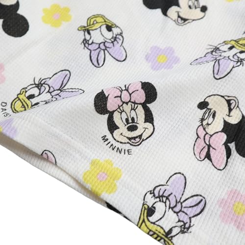 [ディズニー] ミニー パジャマ 前後なしワッフル + 天竺 100の特徴・詳細 画像