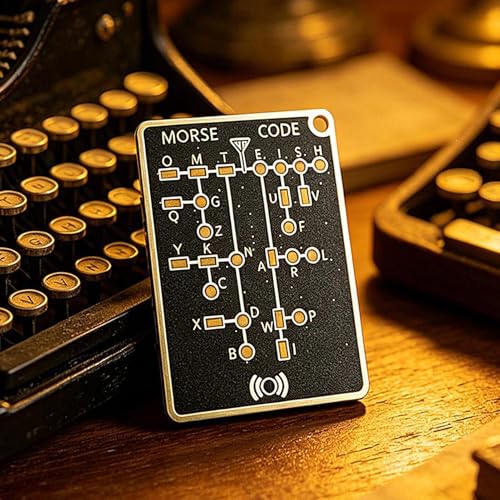 モールス信号トレーナーカードプロ、インタラクティブなLEDと信号ボタンを備えたプロフェッショナルPCB学習デバイス、リアルタイムデコードコード学習カード、暗号化トレーニングツール、エレクトロニクス愛好家向けの特徴・詳細 画像