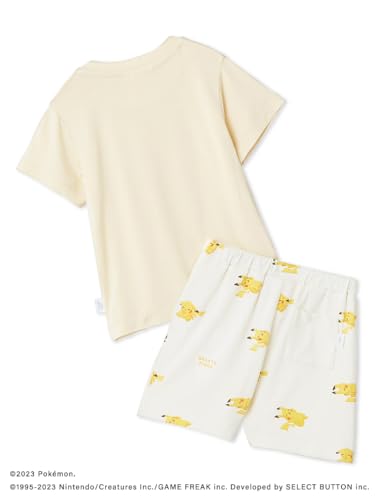 [ジェラート ピケ] 【ベビー】キャラクター柄接触冷感プリントTシャツ&ショートパンツセット PBCT244431 ユニセックスベビー YEL 80の詳細・まとめ 画像