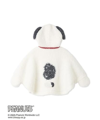 [ジェラート ピケ] 【PEANUTS PUPPIES】【BABY】スヌーピーポンチョ PBNT255453 ユニセックスベビー OWHT 80の詳細・まとめ 画像