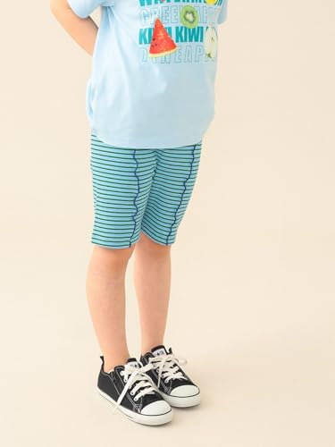 [ビームスミニ] ショーツ 【WEB限定】 ハーフ レギンス パンツ 2026 (80～130cm) キッズ BLUE_BORDER 100の特徴・詳細 画像