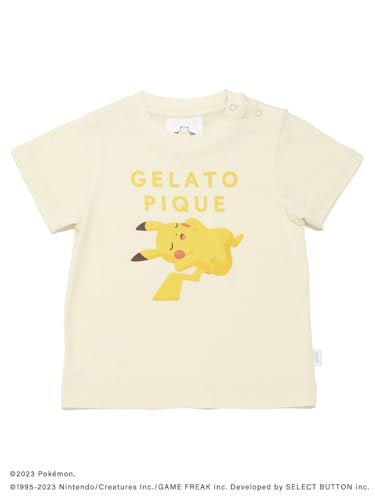 [ジェラート ピケ] 【ベビー】キャラクター柄接触冷感プリントTシャツ&ショートパンツセット PBCT244431 ユニセックスベビー YEL 80の特徴・詳細 画像
