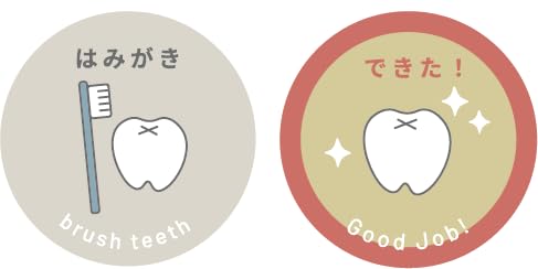 おしたくマグネット 朝のお支度が楽に 自分で準備してくれる ボード用 絵シールセット タスクスケジュール 保育園 幼稚園 小学生 HOPPL ホップル (やること)の詳細・まとめ 画像