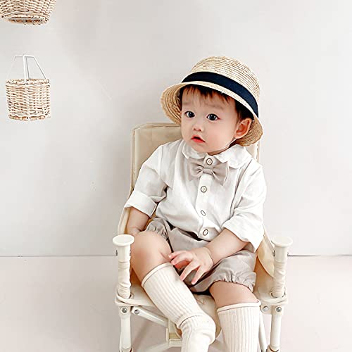 [Famuka] ベビー服 男の子 キッズ シャツ ハーフパンツ ポロシャツ 子供 ボーイズ Tシャツ スクール トップス 春夏服 ベビー ポケット付 通園通学 (color2, 80)の詳細・まとめ 画像