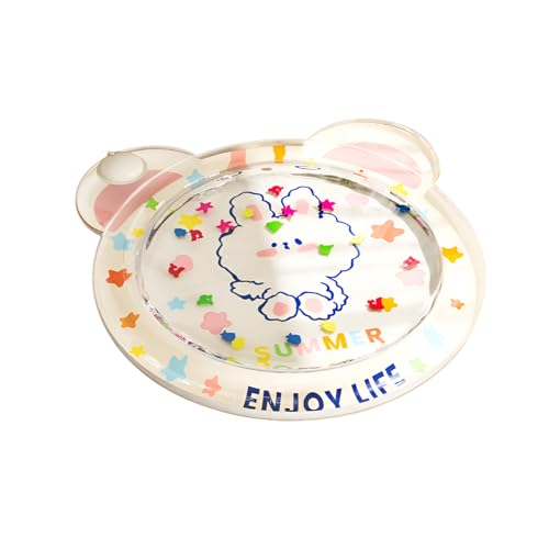 ウォーターマット ベビー水遊びマット プレイマット 冷感ひんやり安全で環境に優しい PVCを厚くする 耐摩擦 水遊び ひんやり うつ伏せ練習キッズツー 赤ちゃん うつ伏せ練習 水入り カラフル 知育玩具 プカプカウォーターマット 子供 幼児 室内 お風呂 プール ベビー 熱中症対策 熱中症予防グッズ 丸型パッティングマット - スターラビット 直径100cm 1