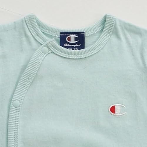 【Champion】 半袖ミニカバーオール ベーシックワンポイントロゴ ベビー MT 50-60の特徴・詳細 画像