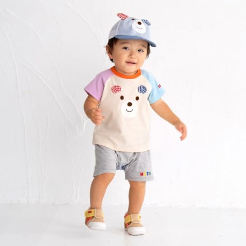[MIKIHOUSE HOT BISCUITS] [ミキハウス ホットビスケッツ] ベビーパンツ 男の子 女の子 ベビー 子供服 グレー 80cm 72-3101-688の特徴・詳細 画像