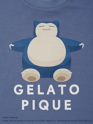 [ジェラート ピケ] 【ベビー】キャラクター柄接触冷感プリントTシャツ&ショートパンツセット PBCT244431 ユニセックスベビー NVY 80の特徴・詳細 画像