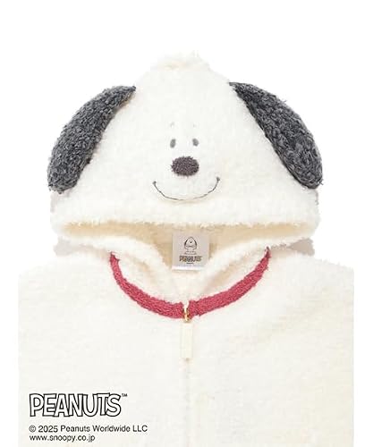 [ジェラート ピケ] 【PEANUTS PUPPIES】【BABY】スヌーピーポンチョ PBNT255453 ユニセックスベビー OWHT 80の特徴・詳細 画像