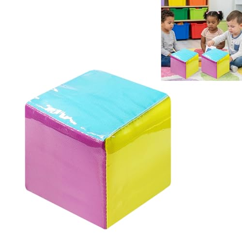 早期教育ツール インタラクティブ学習用挿入可能なカードキューブ 安全で丈夫な PVC 構造 ポータブル学習キューブの詳細・まとめ 画像