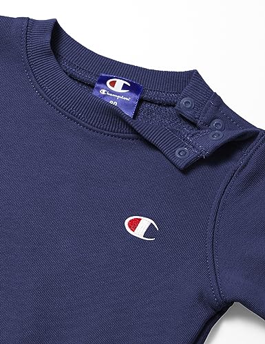 [Champion] トレーナー ベーシックワンポイントロゴ ベビー ネイビー 80の特徴・詳細 画像