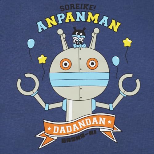 [バンダイ] 【本体綿100％】2026年 夏物 アンパンマン 天竺 ダダンダン 半袖Tシャツ Anpanman ネイビー◇95cmの特徴・詳細 画像