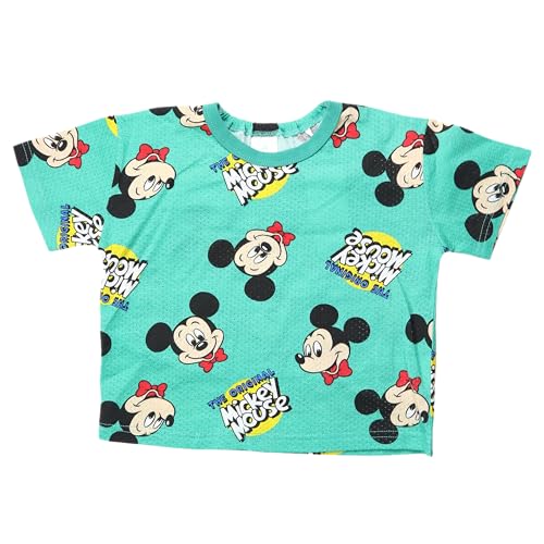 [ディズニー] ミッキー パジャマセット 半袖 + 5分丈 80の詳細・まとめ 画像