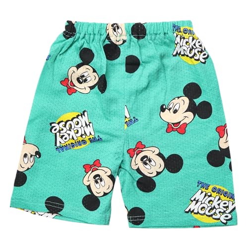 [ディズニー] ミッキー パジャマセット 半袖 + 5分丈 80の特徴・詳細 画像