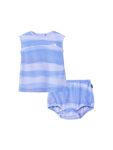 THE NORTH FACE(ザノースフェイス) ワンピース ブルマー セット B Little Breeze F/S Onepiece & Bloomers ブルーブルーリー 80の外観・全体像 画像