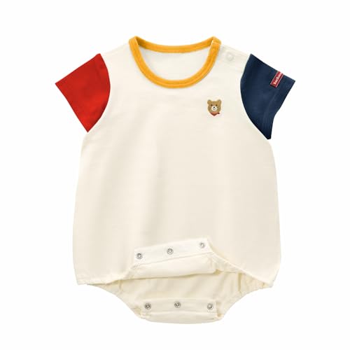 [ミキハウス ホットビスケッツ] 半袖 ボディシャツ 男の子 女の子 ベビー 子供服 白 70cm 70-1529-682の特徴・詳細 画像