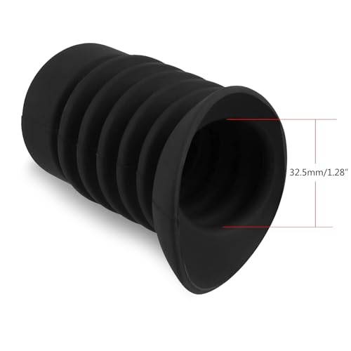 ゴム接眼レンズカバー 36 ミリメートル-43.5 ミリメートル接眼レンズエクステンダーアイレリーフ距離光学カバー斜めフードアイカップゴム接眼レンズセットの特徴・詳細 画像