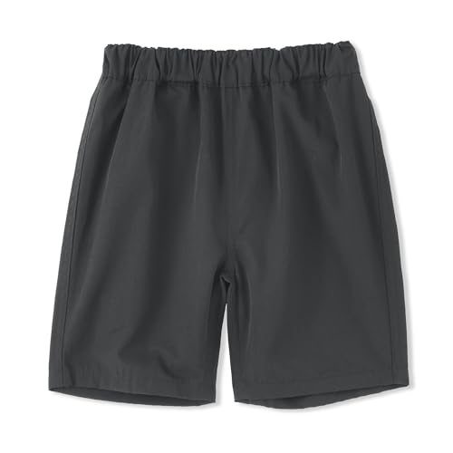 無印良品 乾きやすいUVカットハーフパンツ ユニセックスベビー CC25RA6S 黒 90の外観・全体像 画像