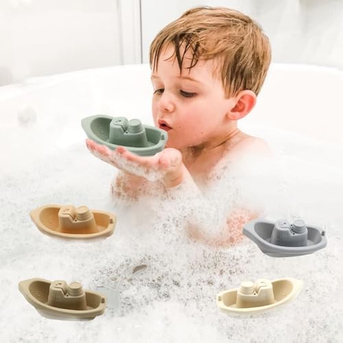 2〜4歳のお子様向け お風呂で楽しめる 浮かぶボートのおもちゃ 2歳 3歳 4歳 親子のふれあい遊びに 浮かぶ船で水遊び 毎日のお子様のお風呂の特徴・詳細 画像