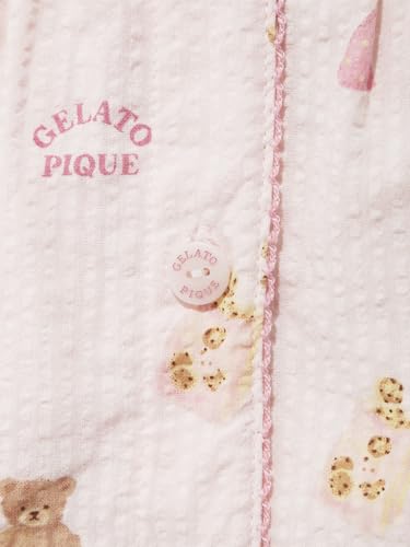 [ジェラート ピケ] 【BABY】パジャマパーティー柄シャツ PBFT262471 ユニセックスベビー PNK 80の詳細・まとめ 画像