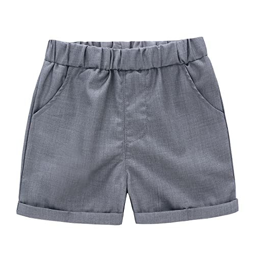 [Famuka] ベビー服 男の子 キッズ シャツ ハーフパンツ ポロシャツ 子供 ボーイズ トップス ベビー 通園通学 (color3, 73)の特徴・詳細 画像