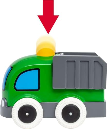 BRIO 木製レール 知育玩具 プッシュ&ゴー トラック 緑 対象年齢1歳~ 30286 誕生日 クリスマス プレゼント 室内遊び 男の子 女の子の特徴・詳細 画像