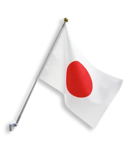 国旗 日本の旗 日の丸 国旗セット 強力マグネット付き 屋内 マンション設置 コンパクト Ｓサイズ 祝日 日の丸 1