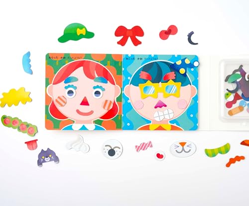幻冬舎(Gentosha) くみあわせていろんな表情をつくろう!かおマグネットの特徴・詳細 画像