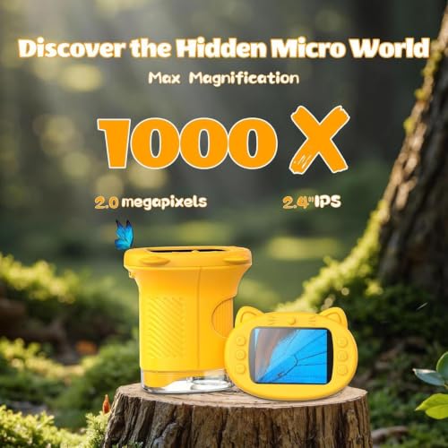 Microscope for Student Science Lab, 1000X Magnification Mini Microscopeの詳細・まとめ 画像