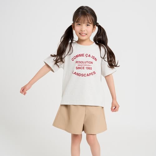 [コムサイズム] 水陸両用 キュロットスカート 98-50FM61-205 ベージュ 150cmの特徴・詳細 画像
