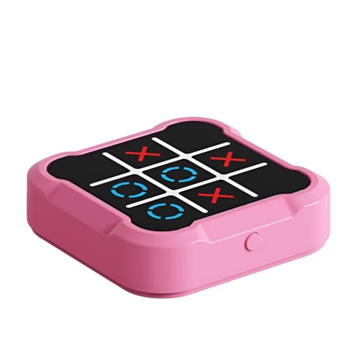 [Luvian]三目並べ スマート電子ボードゲーム 電子知育玩具 パズルゲーム 電池式 プラスチック製 テーーム 戦略的思考を育む ロジック推理 14 1